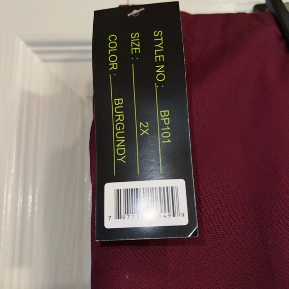 NWT 2x natural uniforms scrub pant - Picture 2 of 3